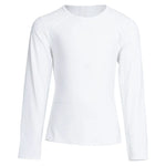 Girls` Long Sleeve Tennis Top White Apparel Sofibella