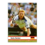 Boris Becker World of Sports Card Memorabilia Tennis Express