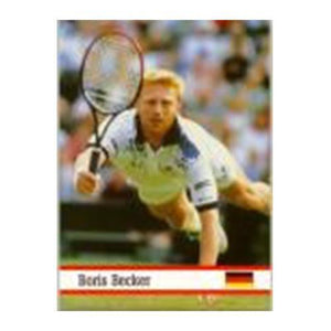 Boris Becker World of Sports Card Memorabilia Tennis Express