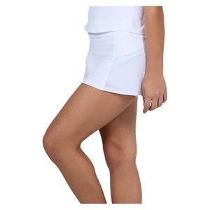 Girls` Tennis Skort White Apparel Sofibella