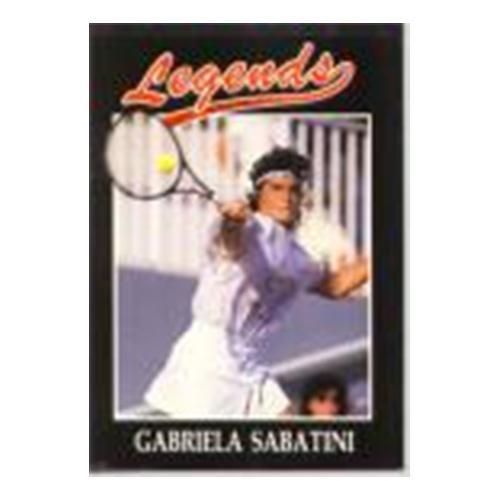 Gabriela Sabatini Silver Foil Legends Memorabilia Tennis Express