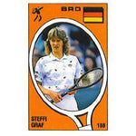 Steffi Graf Panini Sticker Card Memorabilia Tennis Express