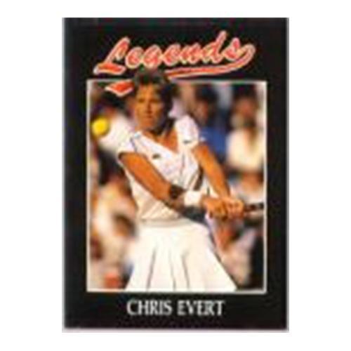 Chris Evert Silver Foil Legends Card Memorabilia Tennis Express