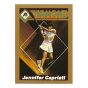 Jennifer Capriati Diamond Card Memorabilia Tennis Express