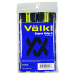 Super Grip II Tennis Overgrip 12 Pack Black Accessories Volkl