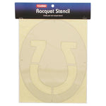 Horseshoe Tennis Stencil Accessories Tourna