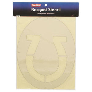 Horseshoe Tennis Stencil Accessories Tourna