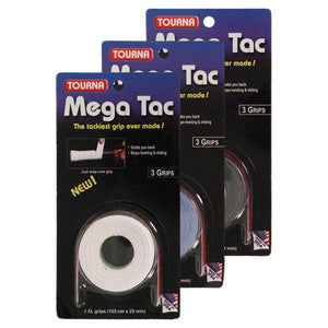 Mega Tac Tennis Overgrip Accessories Tourna