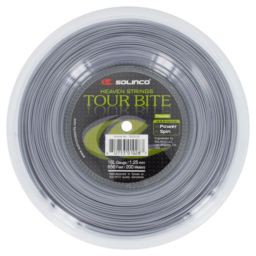 Tour Bite 16L Reel Tennis String Silver Strings Solinco