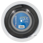 Synthetic 17g Reel Black Strings Tecnifibre