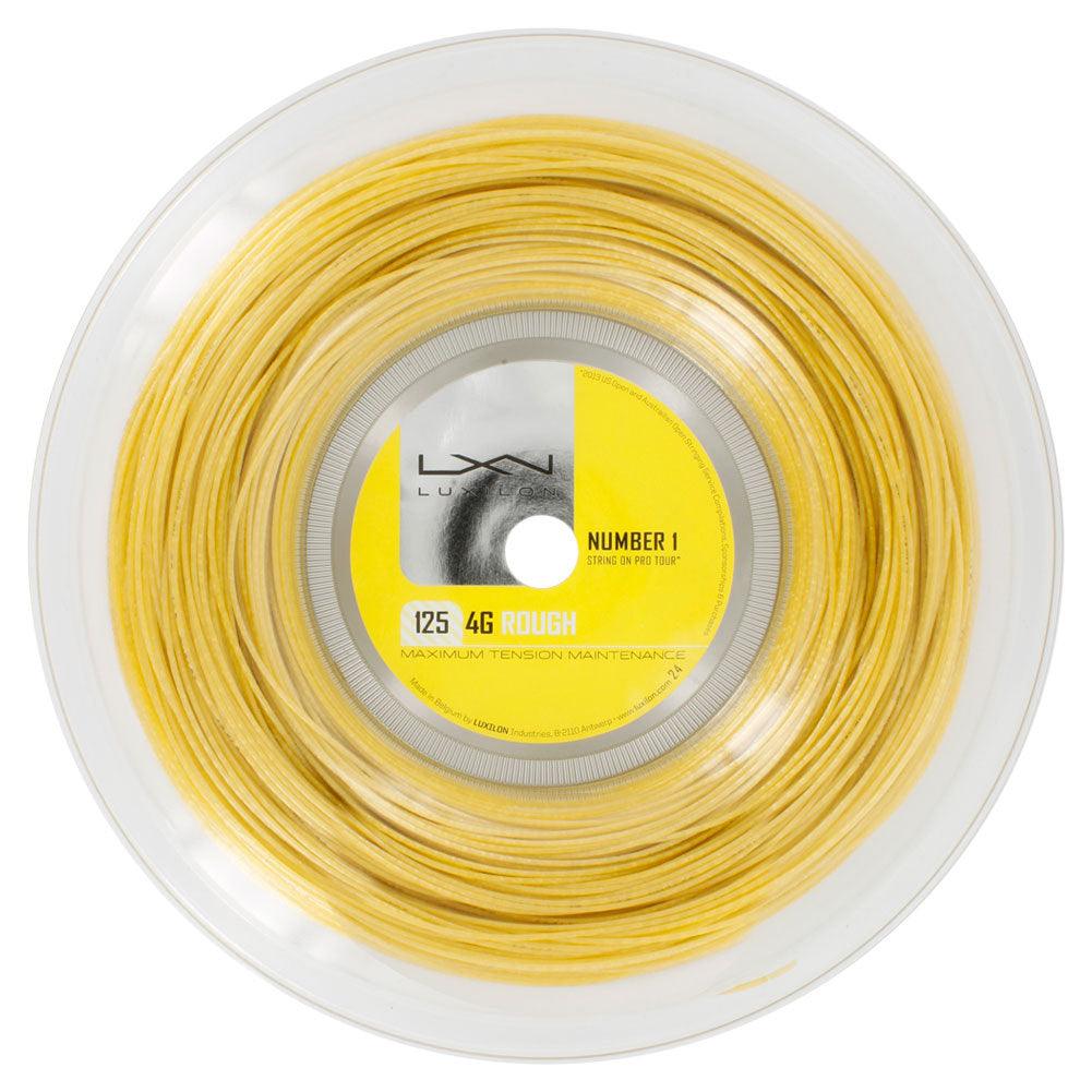 4G Rough 125 17G Tennis String Reel Gold Strings Luxilon