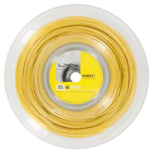 4G Rough 125 17G Tennis String Reel Gold Strings Luxilon