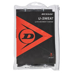 U Sweat 12 Pack Tennis Overgrip Black Accessories Dunlop