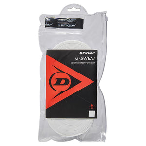 U Sweat 30 Pack Tennis Overgrip White Accessories Dunlop