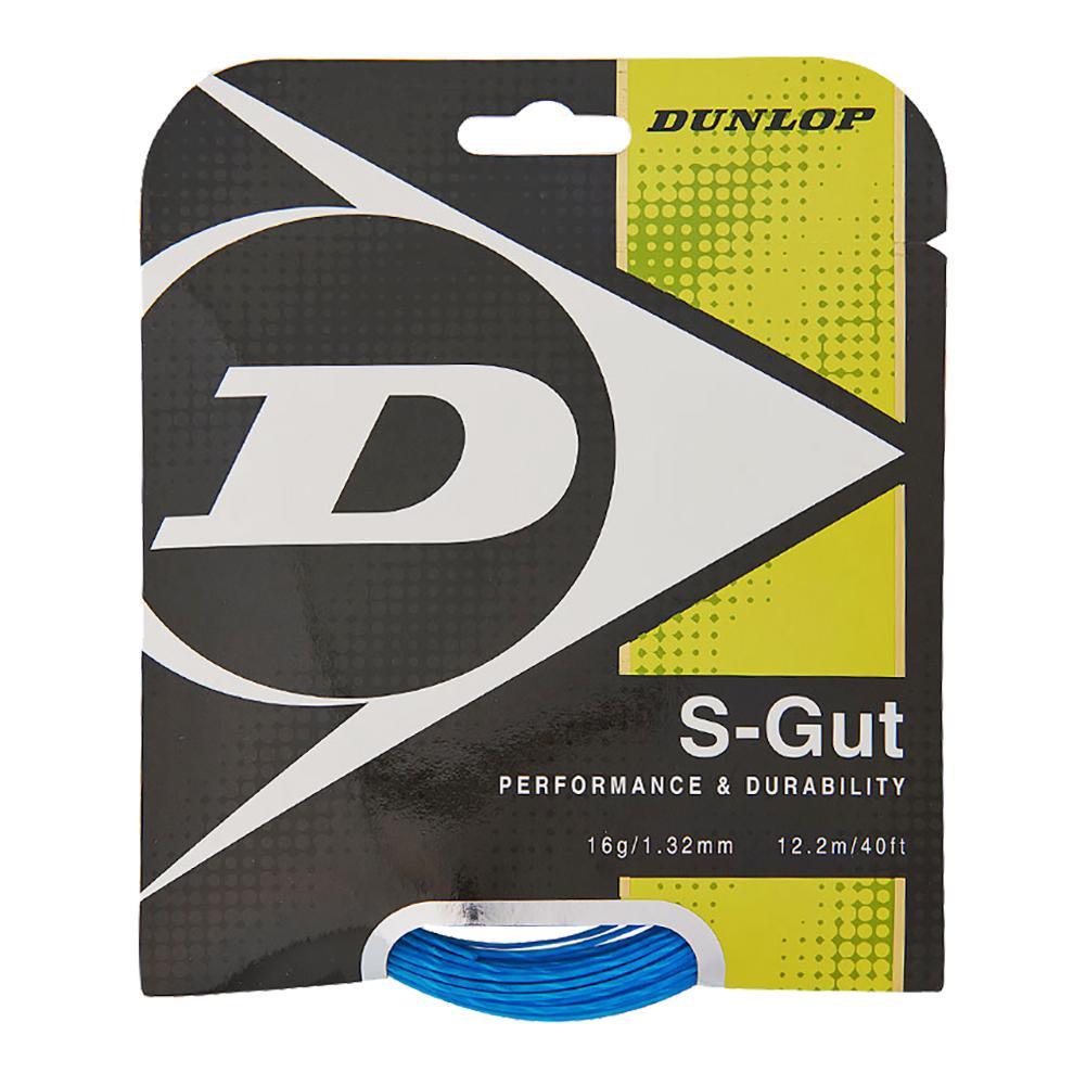 S-Gut 16G Tennis String Blue Strings Dunlop