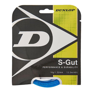 S-Gut 16G Tennis String Blue Strings Dunlop