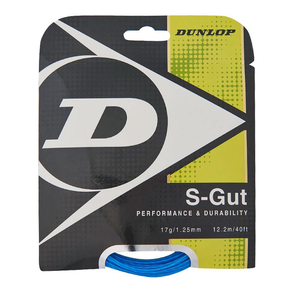 S-Gut 17G Tennis String Blue Strings Dunlop