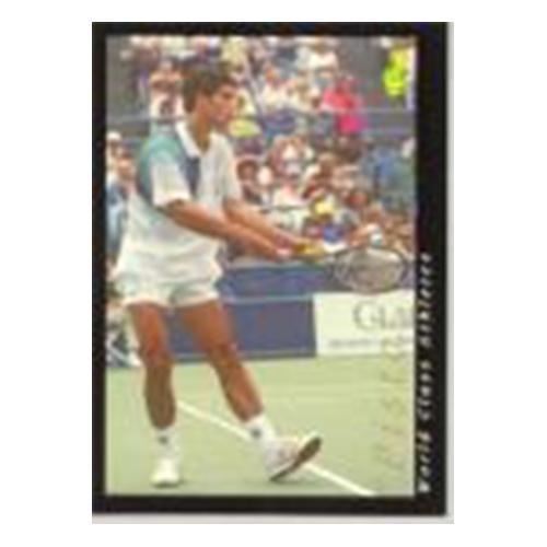 WORLD CLASS ATHLETES CARD PISTOL PETE Memorabilia Tennis Express