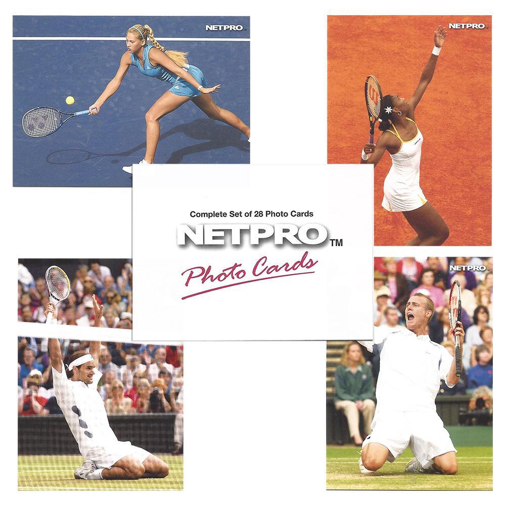 NETPRO Photo Edition Tennis Collector Card Set Memorabilia Netpro
