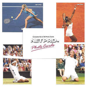 NETPRO Photo Edition Tennis Collector Card Set Memorabilia Netpro