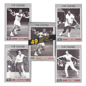 NETPRO Legend Tennis Collector Card Set Memorabilia Tennis Express