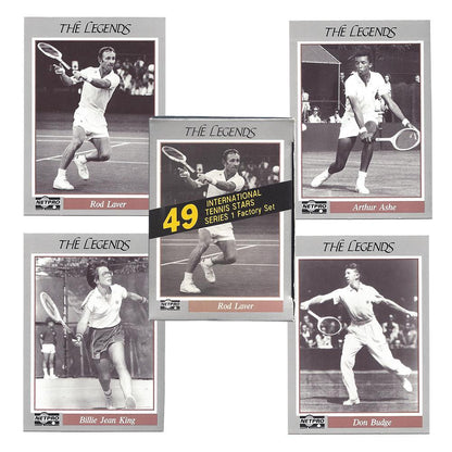 NETPRO Legend Tennis Collector Card Set Memorabilia Tennis Express