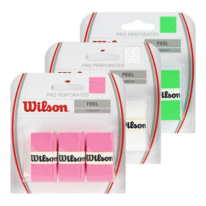 Pro Overgrip Perforated 3 Pack Accessories Wilson
