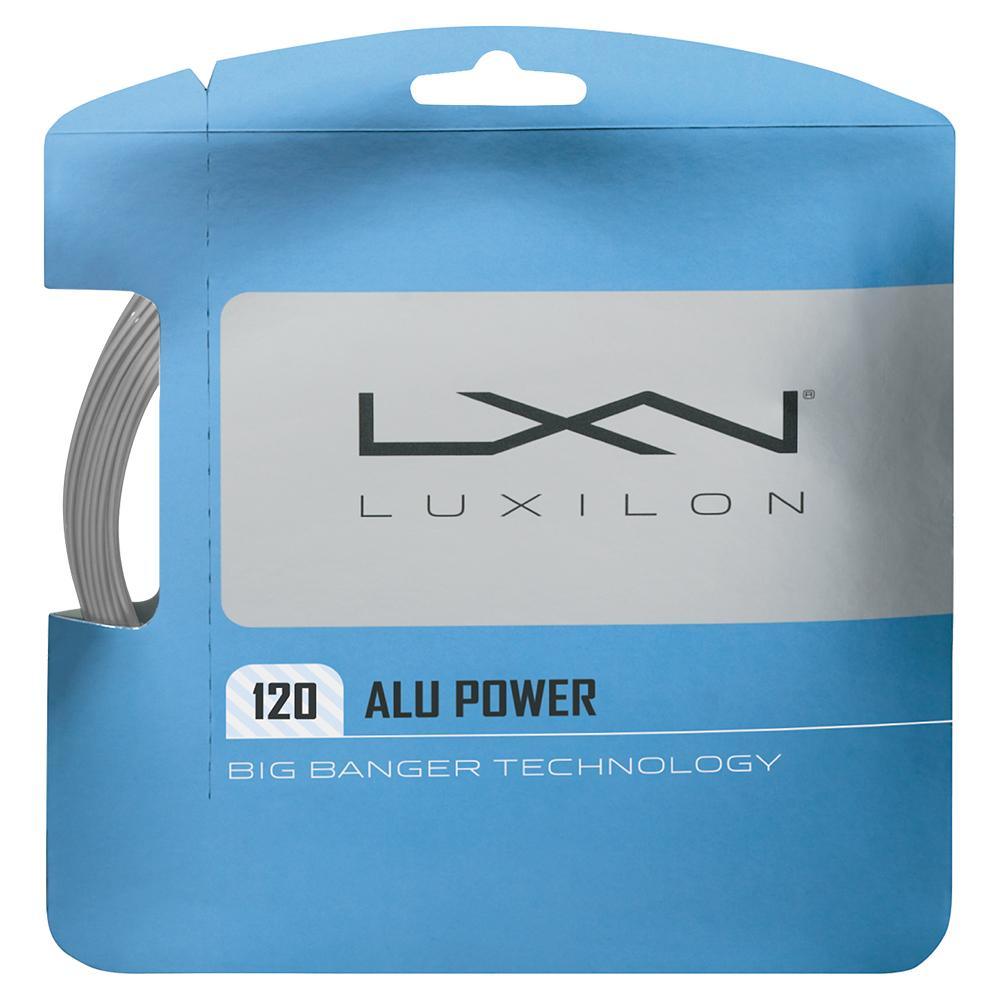 ALU Power Feel 120 Tennis String Silver Strings Luxilon