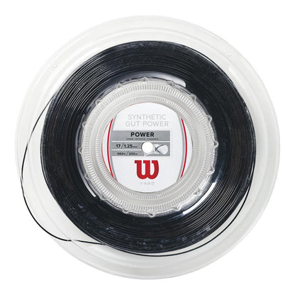 Synthetic Gut Power Tennis String Reel Strings Wilson