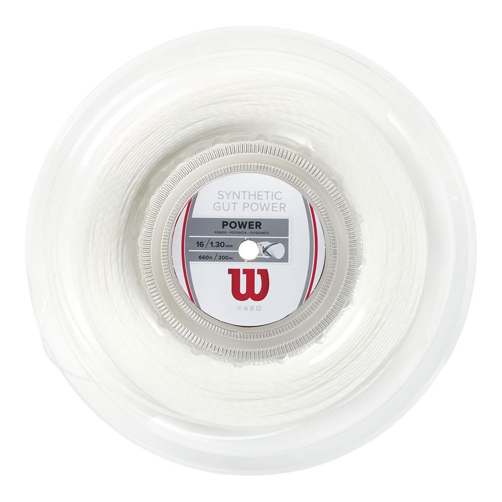 Synthetic Gut Power Tennis String Reel Strings Wilson