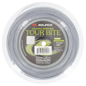 Tour Bite Tennis String Mini Reel Silver Strings Solinco