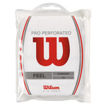 Pro Overgrip Perforated 12 Pack White Accessories Wilson