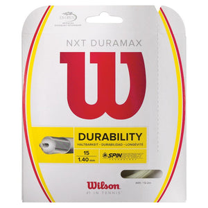NXT Duramax Tennis String Natural Strings Wilson