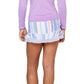 Girls Tennis Skort White and Lavender Apparel Sofibella