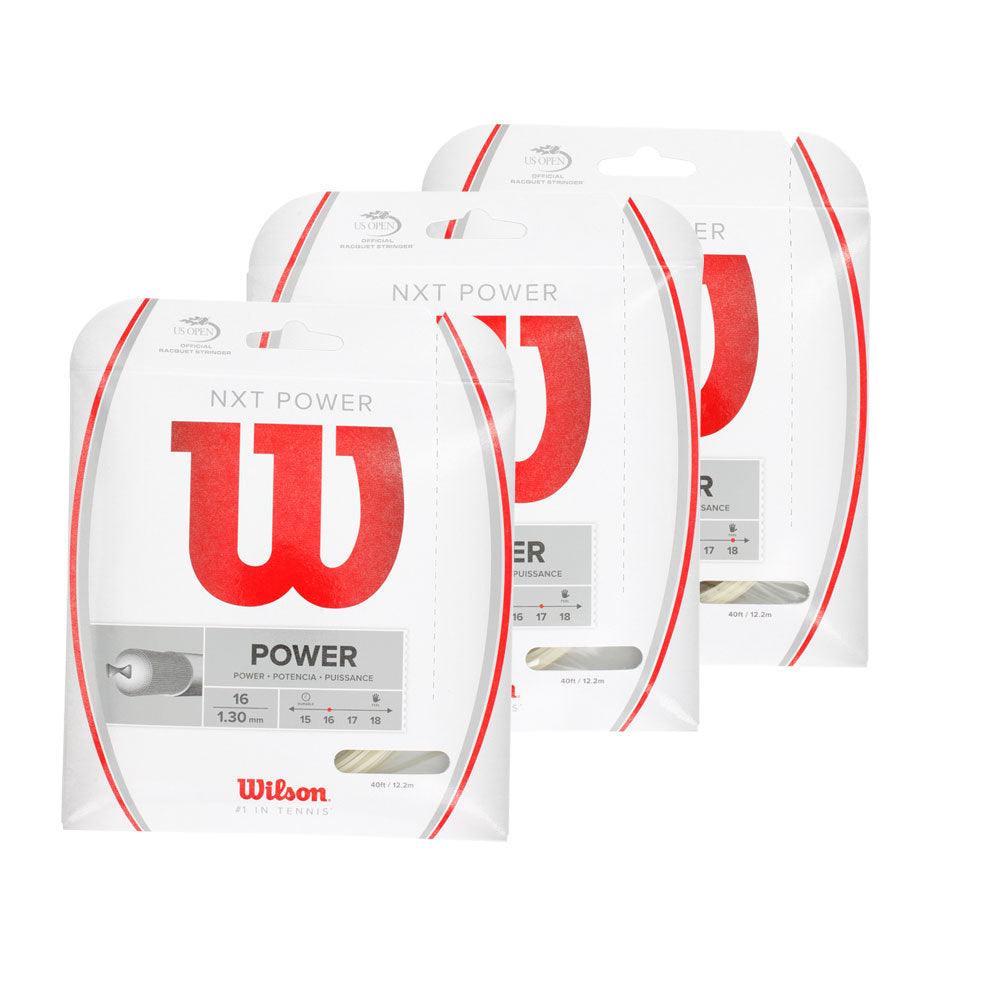NXT Power Tennis String Natural Strings Wilson
