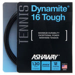 Dynamite 16G Tough Tennis String Black Strings Ashaway