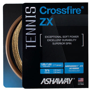 Crossfire Zyex 17G Tennis String Strings Ashaway