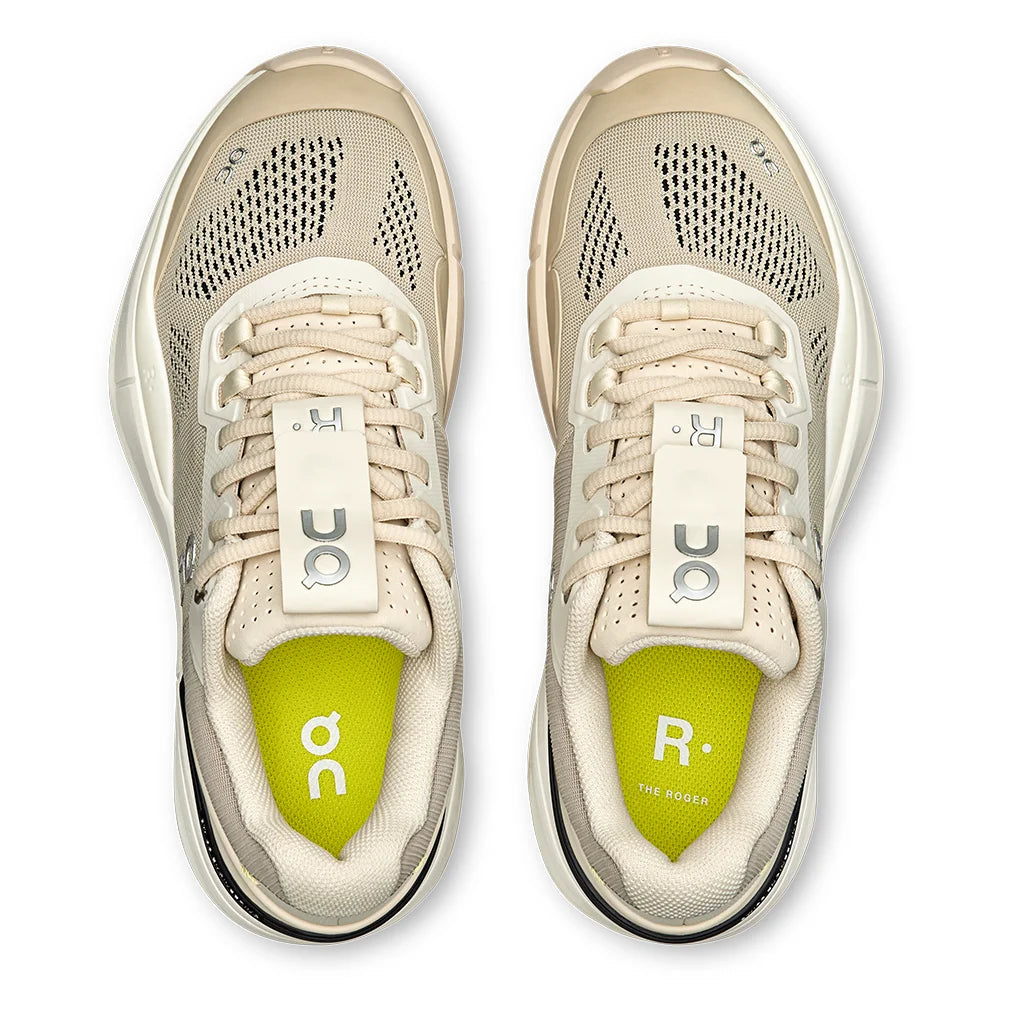 Women`s THE ROGER Pro Tennis Shoes Sand and Ivory Footwear On