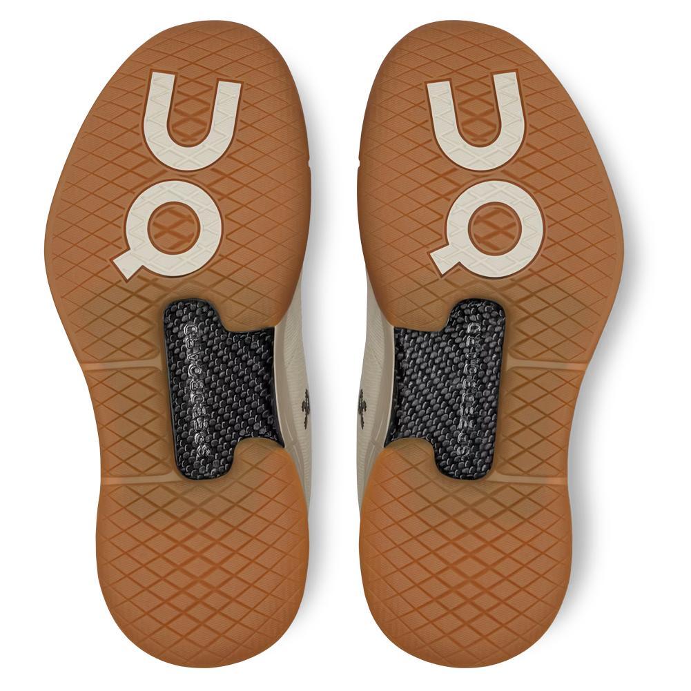 Men`s THE ROGER Pro Tennis Shoes Ivory and Chambray Footwear On