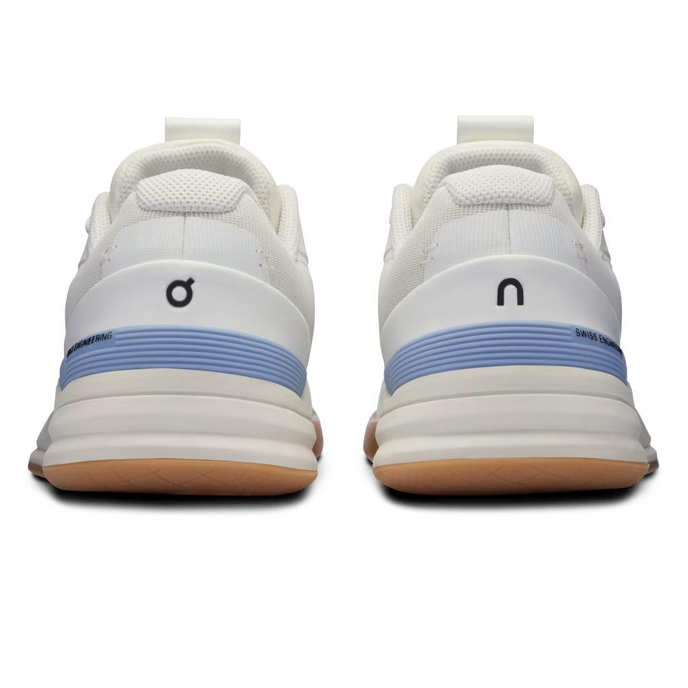 Men`s THE ROGER Pro Tennis Shoes Ivory and Chambray Footwear On
