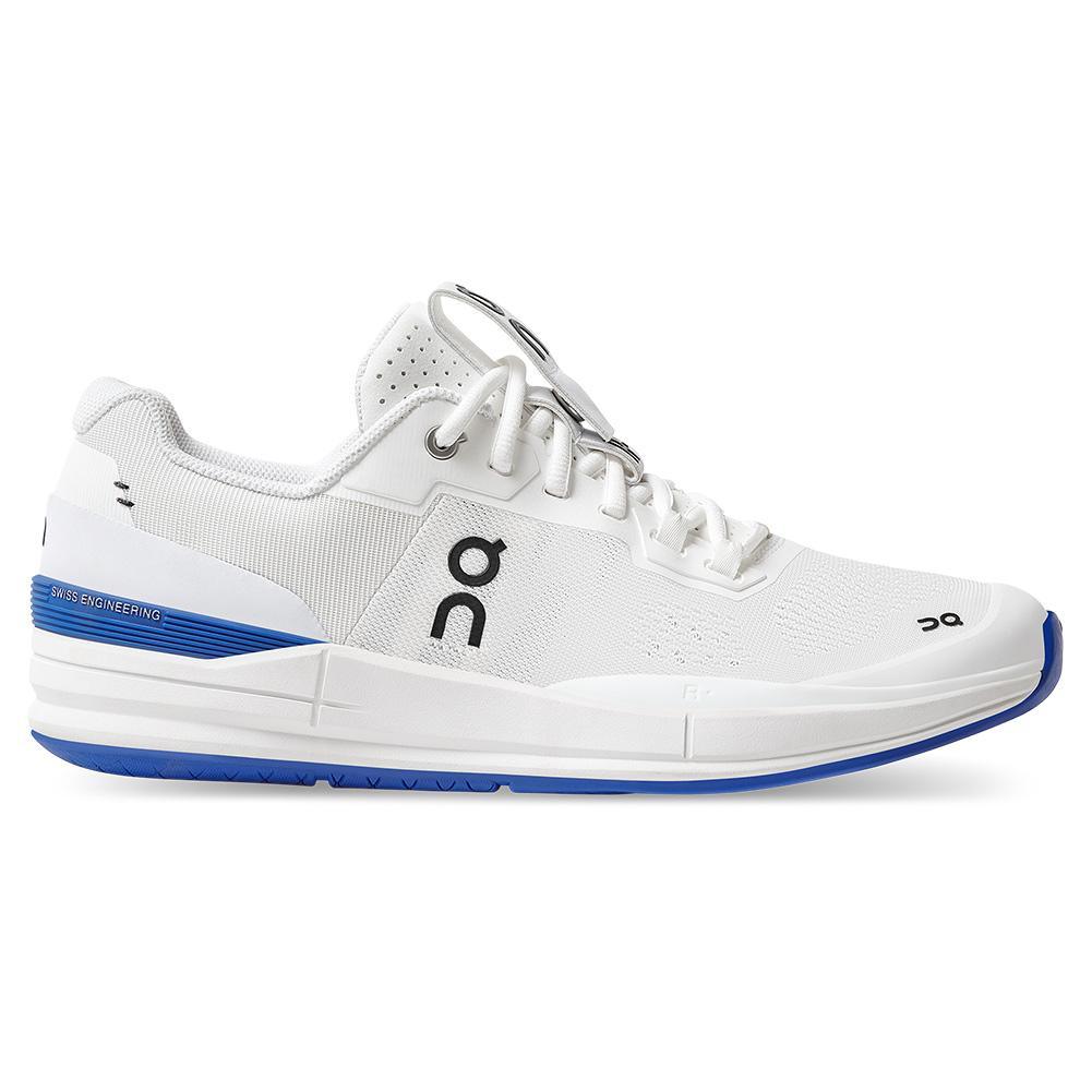 Men's Roger Pro Tennis Shoe White and Indigo Footwear On