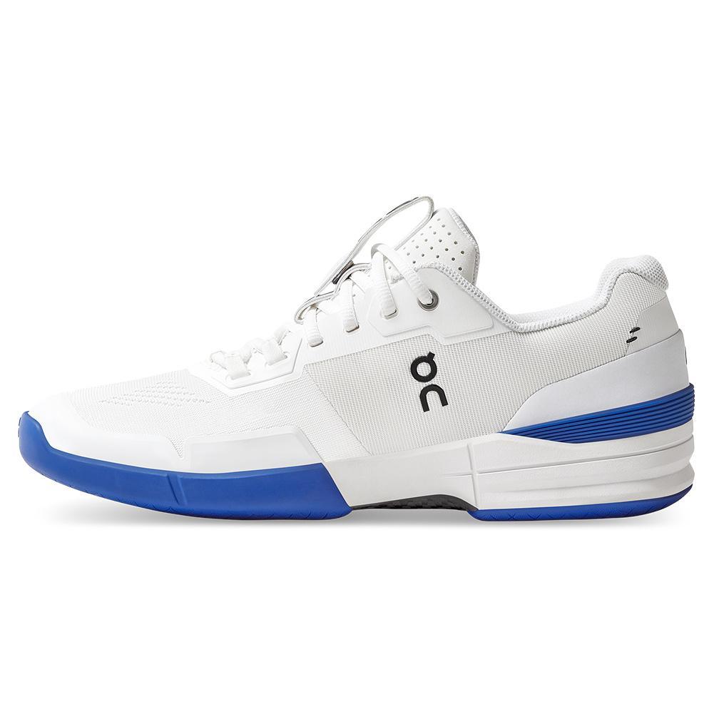Men's Roger Pro Tennis Shoe White and Indigo Footwear On