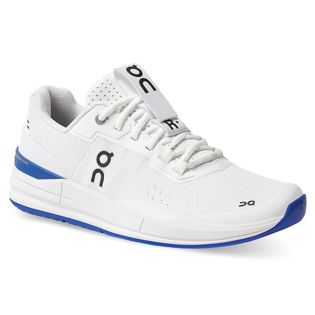 Men's Roger Pro Tennis Shoe White and Indigo Footwear On