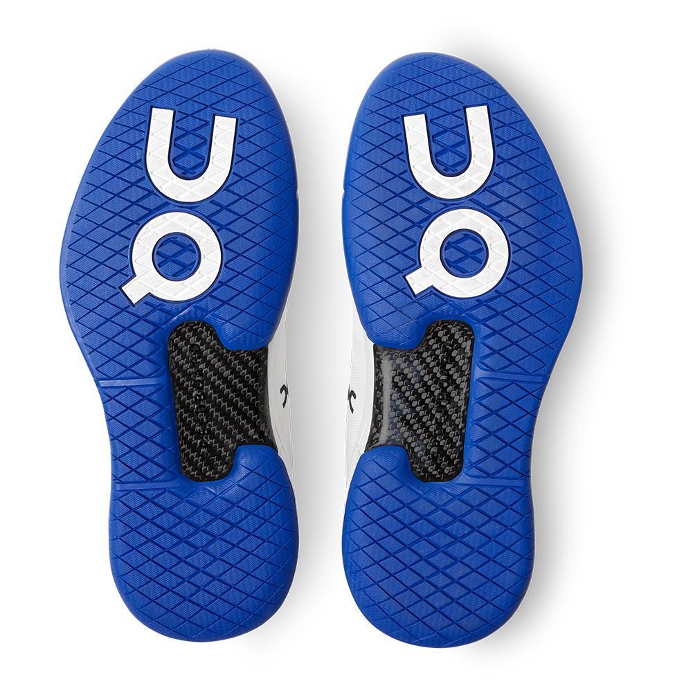 Women's THE ROGER Pro Tennis Shoe White and Indigo Footwear On