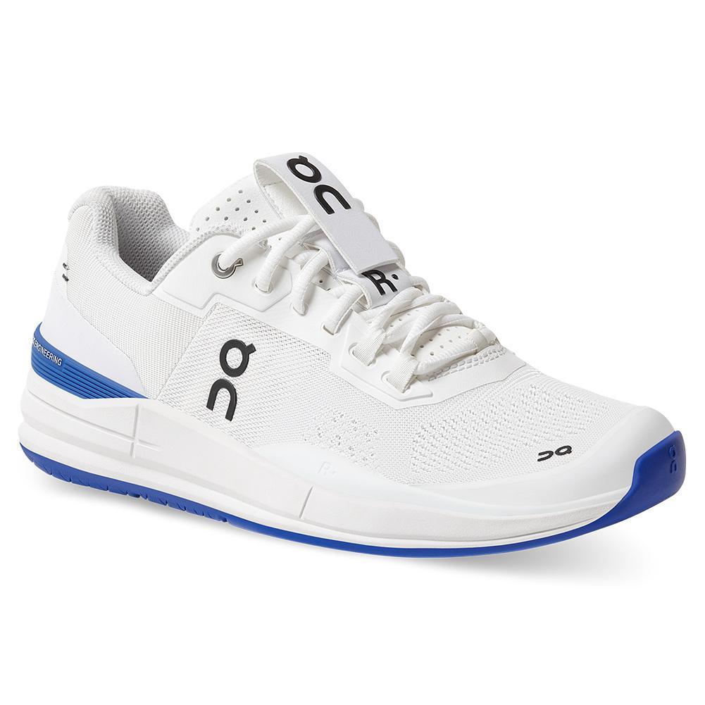 Women's THE ROGER Pro Tennis Shoe White and Indigo Footwear On