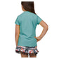 Girls' UV Colors Short Sleeve Tennis Top Babyboy Apparel Sofibella