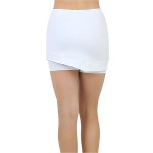 Girls' Bliss Tennis Skort Moon Roses and White Apparel Sofibella