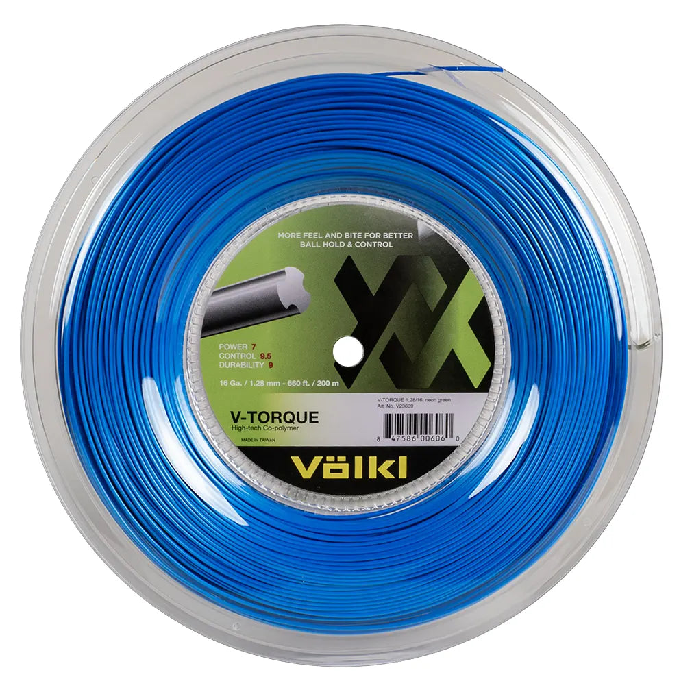 V-Torque Tennis String Reel Dark Blue Strings Volkl