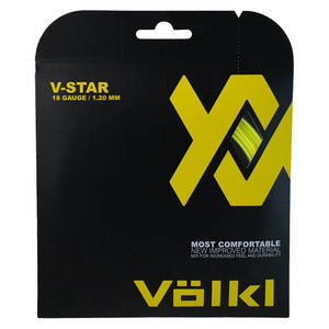 V-Star Tennis String Neon Yellow Strings Volkl