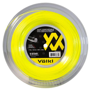 V-Star Tennis String Reel Neon Yellow Strings Volkl